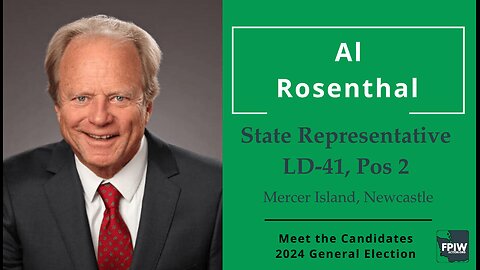 Al Rosenthal • State Rep, LD-41