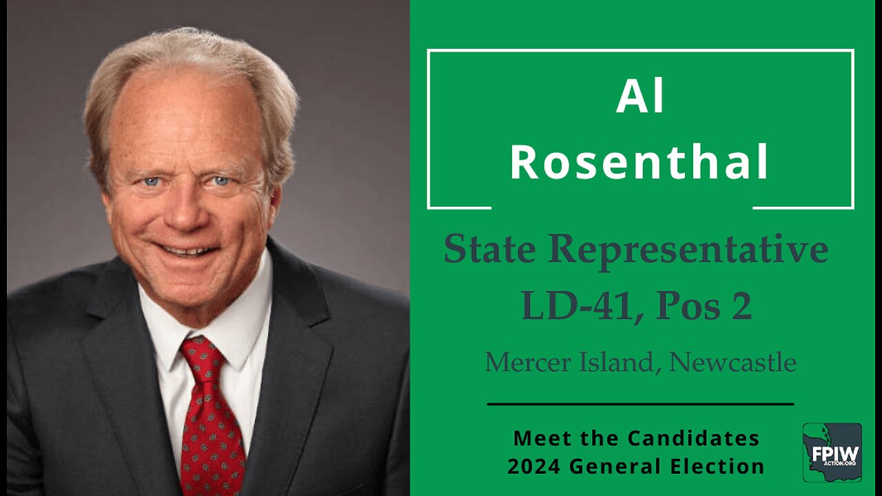 Al Rosenthal • State Rep, LD-41