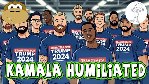 EMBARRASSING: Kamala Harris Loses Teamsters to Trump - MITAM