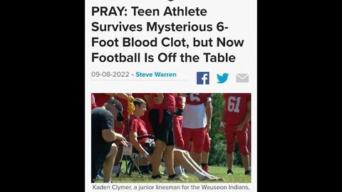 CHRIS SKY - We re all baffled of what could have possibly caused "6ft blood clots" in this student?