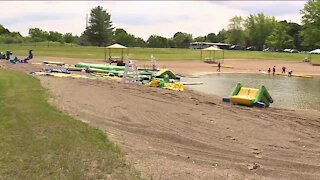 Plamann Lake in Grand Chute opens in time for the heatwave