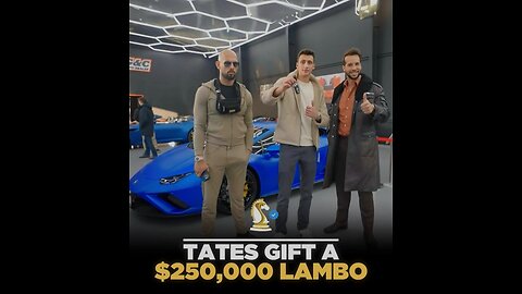 Tate gifts a Lamborghini to his friend (pt.3)