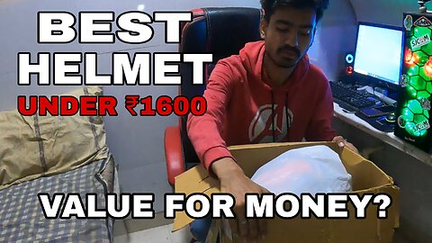 Vega Bolt Superhero Helmet | Full Face DOT Certified | Unboxing & Review