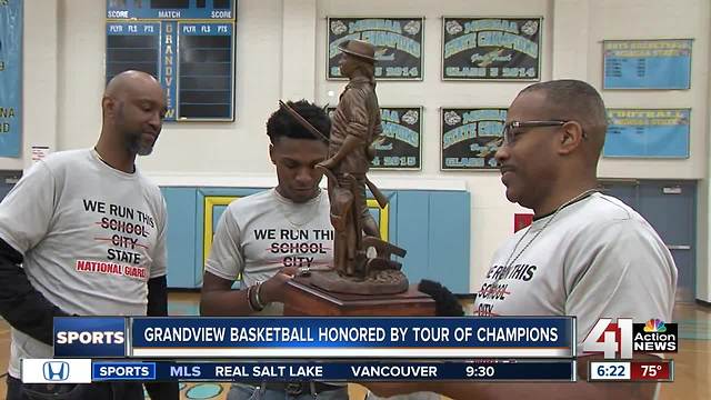 Grandview's basketball team honored by Tour of Champions