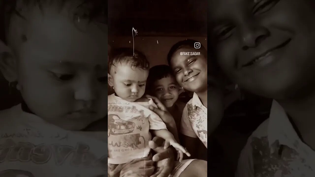 #no caption #trending #brother& sister #kids