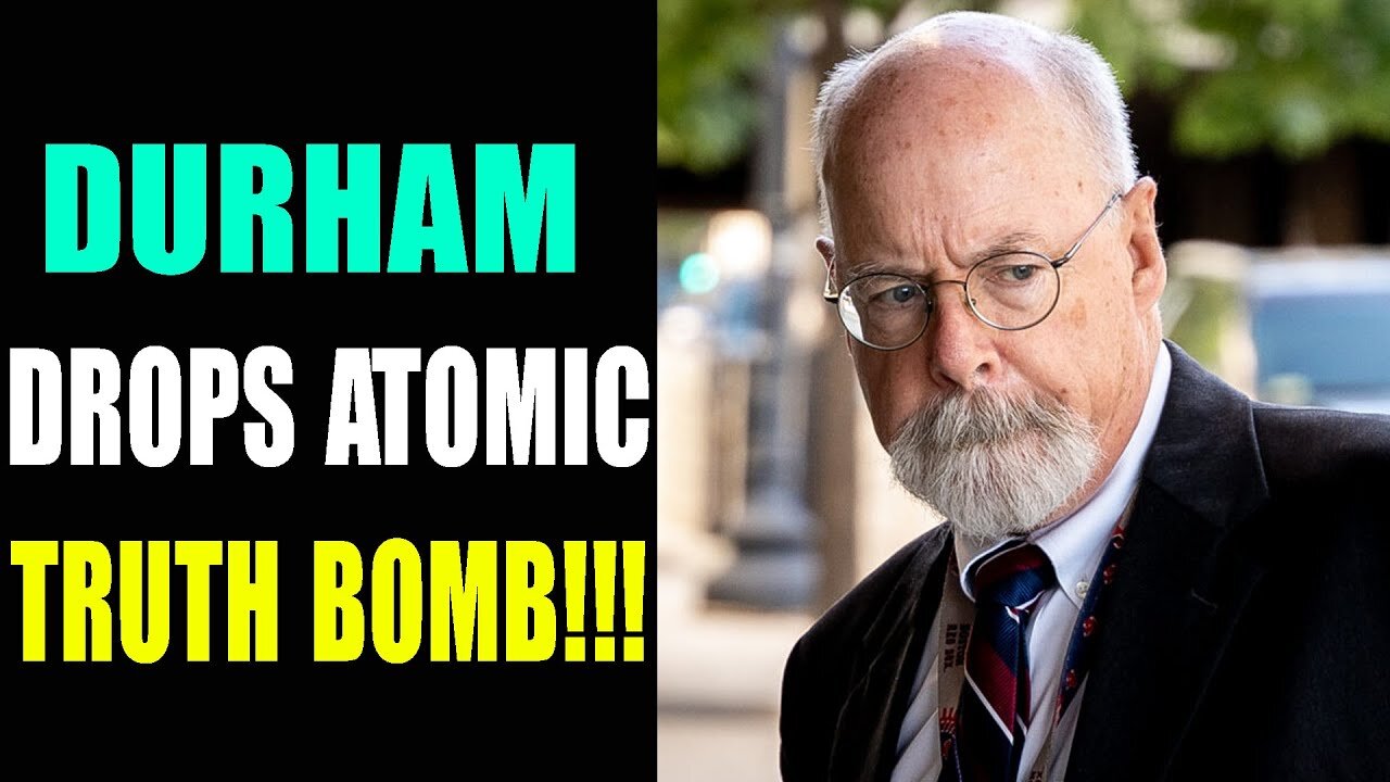 WHAT GOING NEXT IS MIND-BLOWING: ARREST HAS BEEN MADE!!! DURHAM DROPS ATOMIC TRUTH BOMB - TRUMP NEWS