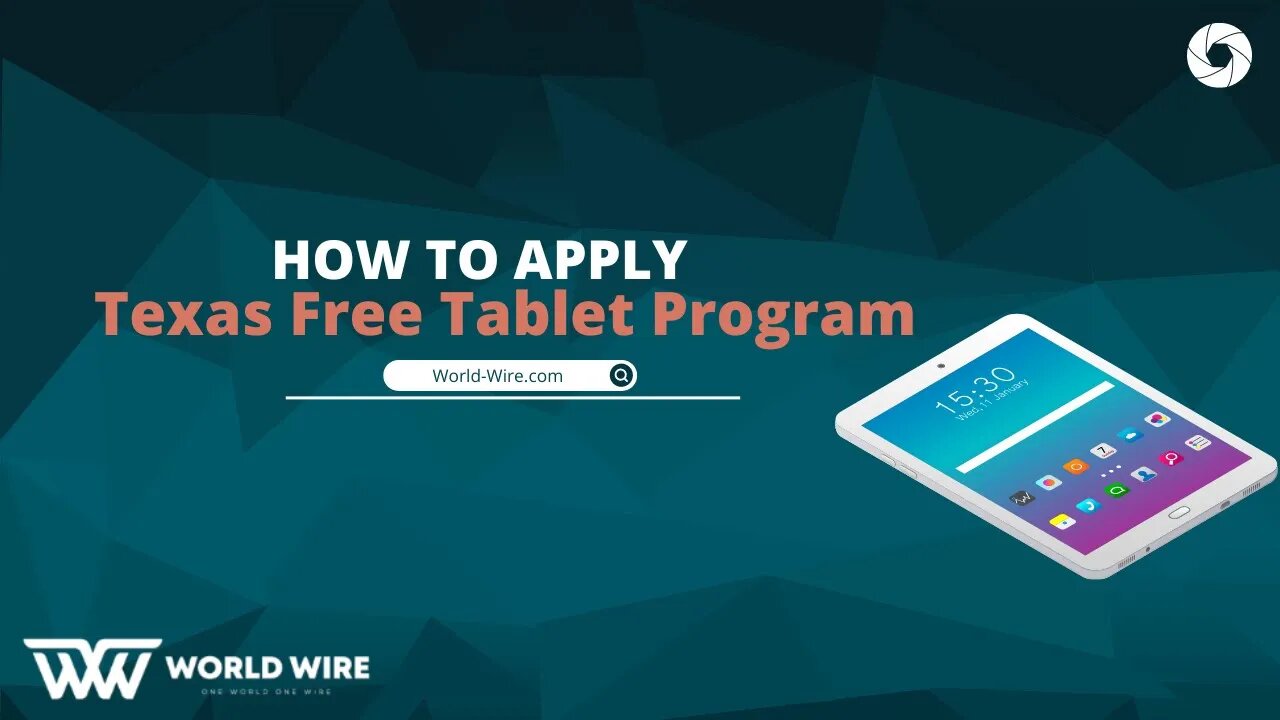 How to apply for Texas Free Tablet Program | Free Tablet Program #texas #free_tablet_for_student