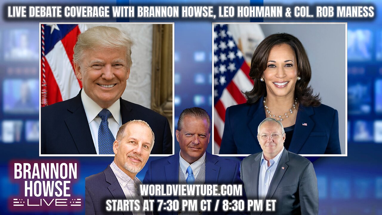 Kamala V. Trump Debate Live Coverage & Commentary with Brannon Howse