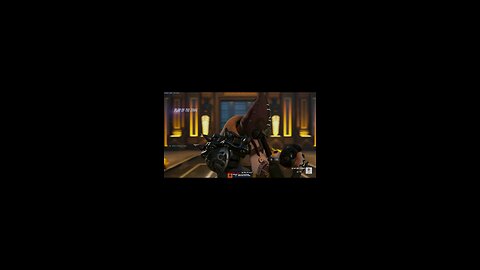 Chasing down Mercy. The others were just in the way