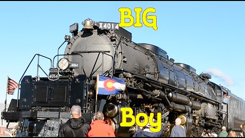 Big Boy Steam Train