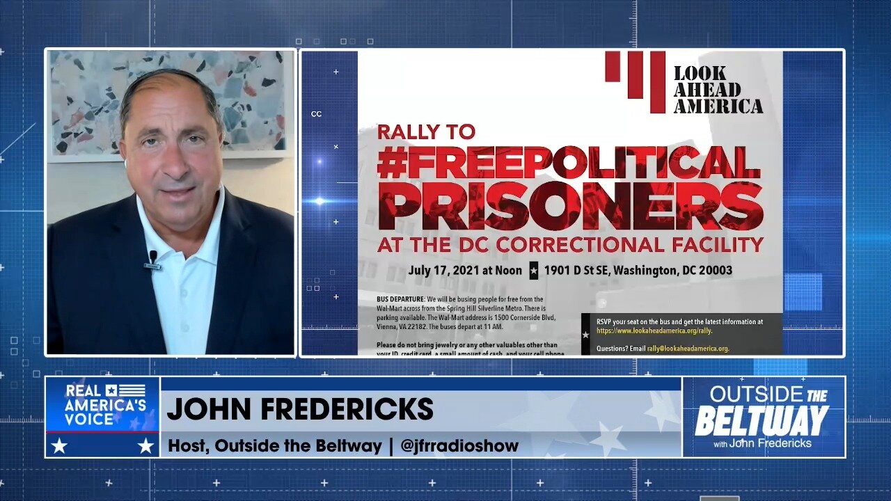 Matt Braynard of Look Ahead America on DOJ treatment of 1/6 prisoners