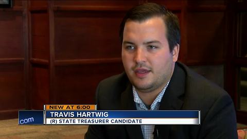 State treasurer candidate fired from job for refusing to drop out of race