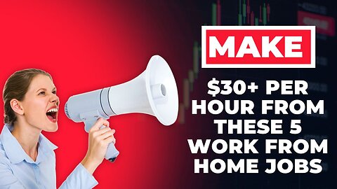 How to Make $30+ Per Hour From These 5 Gigs