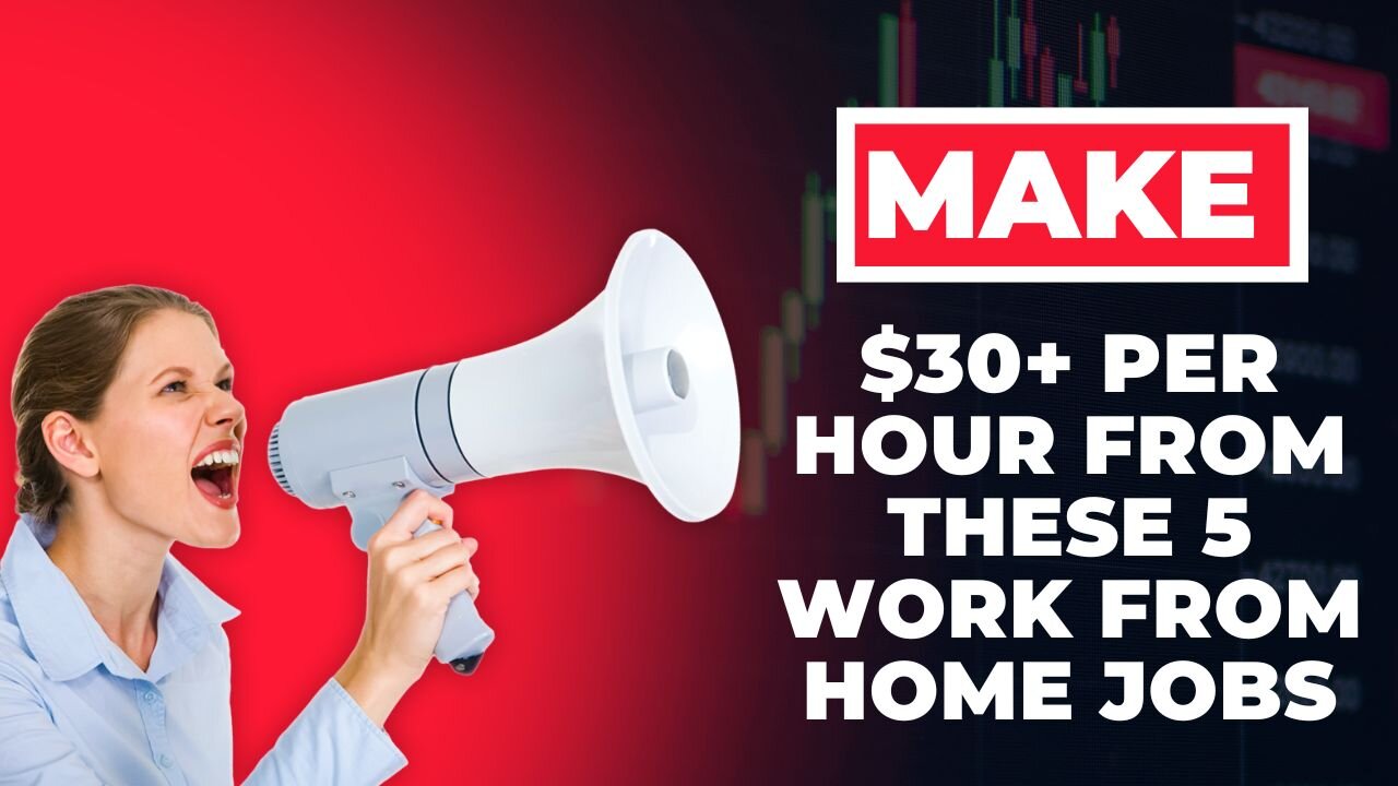 How to Make $30+ Per Hour From These 5 Gigs
