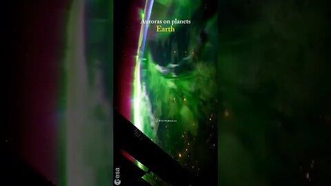 Auroras on different Planets || #knowledge