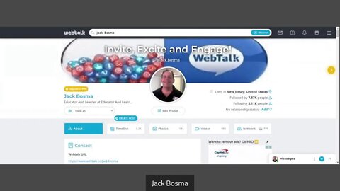 Join Jack Bosma On Webtalk