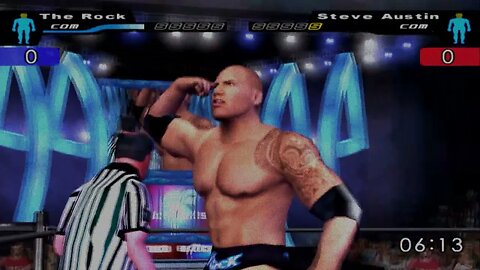 WWE Smackdown Here Comes The Pain - Stone Cold vs The Rock