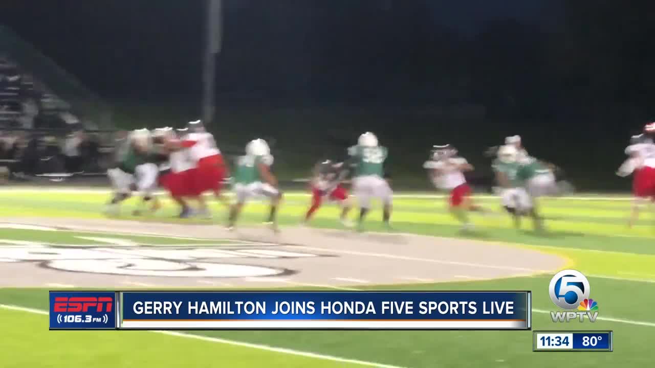 Gerry Hamilton joins Paxton Boyd on Honda Five Sports Live