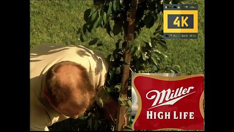 "Weird Miller High Life Baldness Beer Commercial" (4k) (HD) Errol Morris 1999