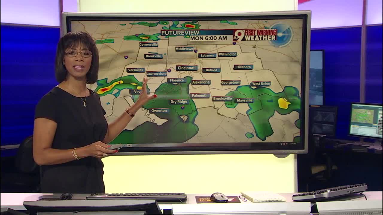 Your Sunday evening forecast