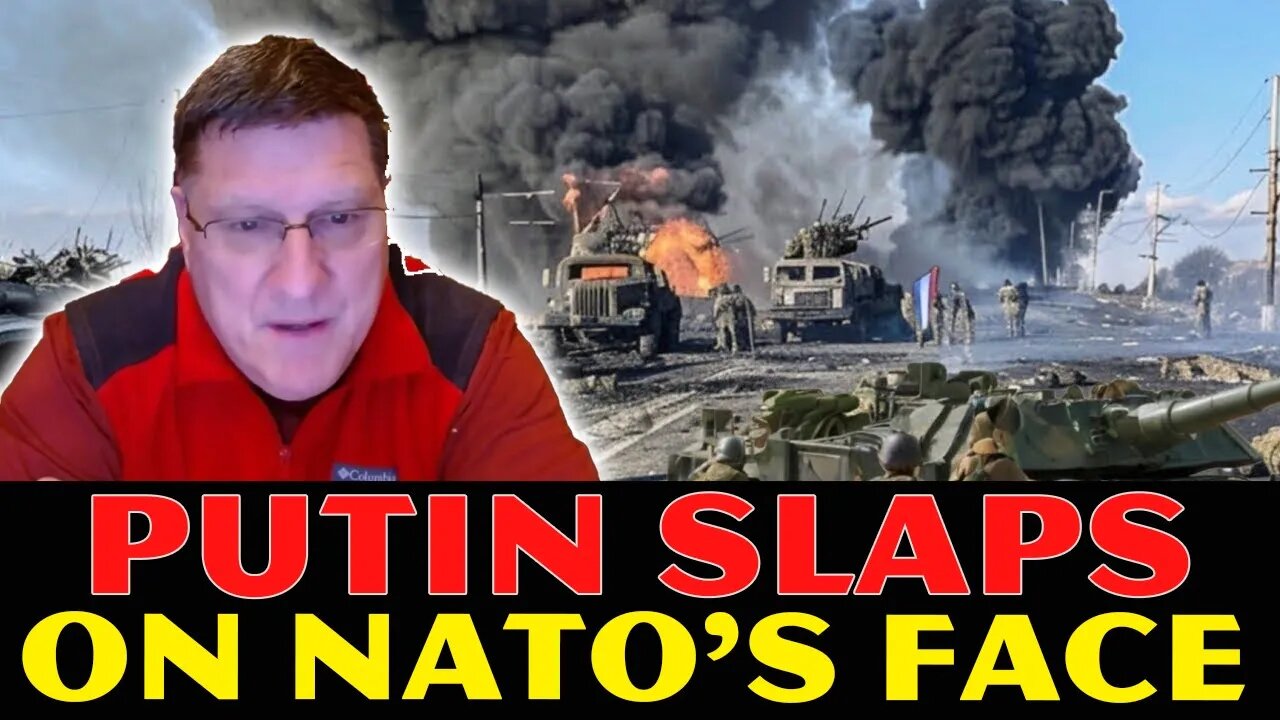 Scott Ritter: Putin's PAINFUL Slap to NATO! Ukraine's Forces Face MASS DESTRUCTION!