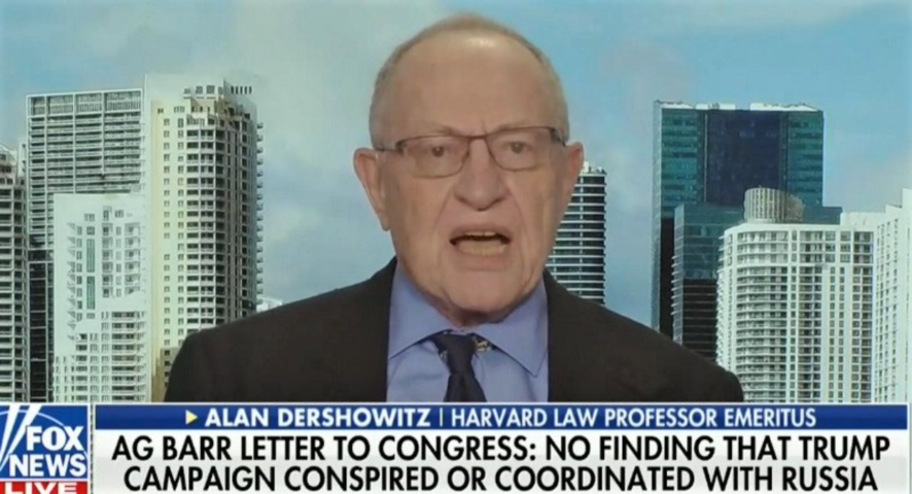 Alan Dershowitz on Mueller report: Shame on CNN for pushing fake news
