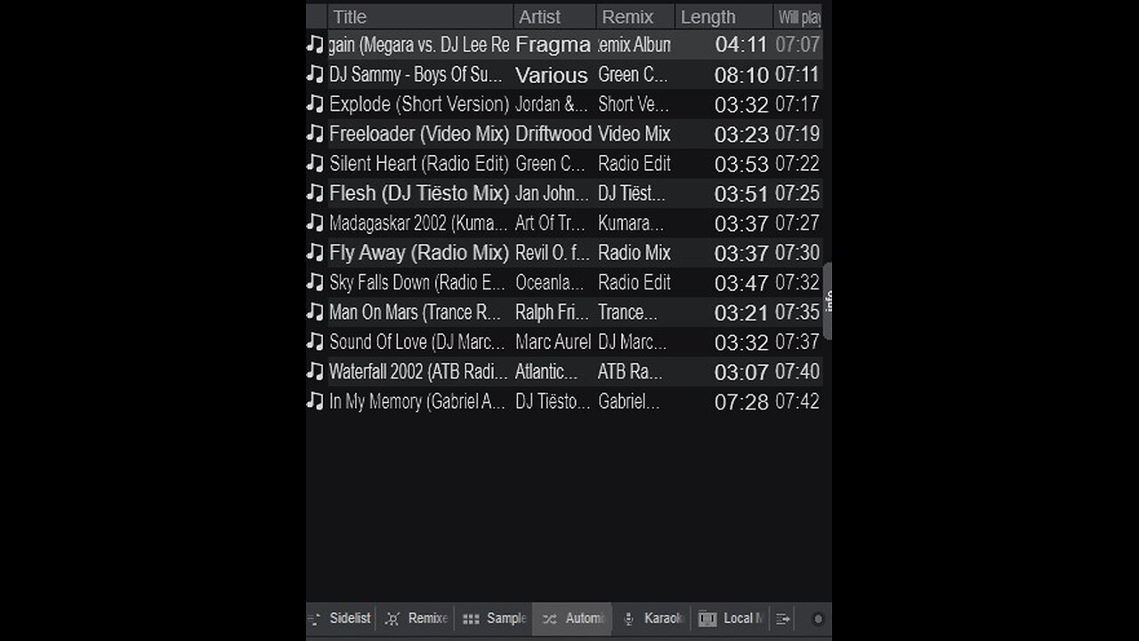 2002 - Club Rotation Trance Special Vol.1 mix