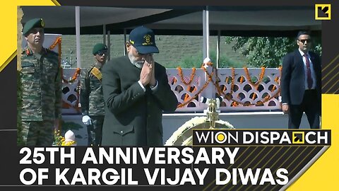 Kargil Vijay Diwas: PM Modi pays tribute to heroes of Kargil war | WION Dispatch| CN ✅