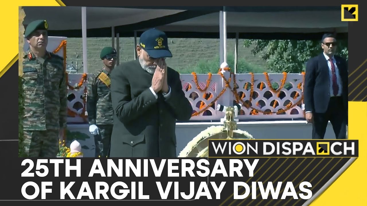 Kargil Vijay Diwas: PM Modi pays tribute to heroes of Kargil war | WION Dispatch| CN ✅