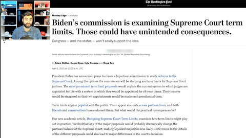 REPLACE The Supreme Court? Biden Commission Plans To CYCLE THROUGH Justices | WTF!