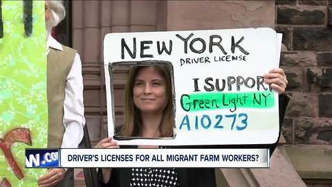 Driver's licenses for migrant farm workers?