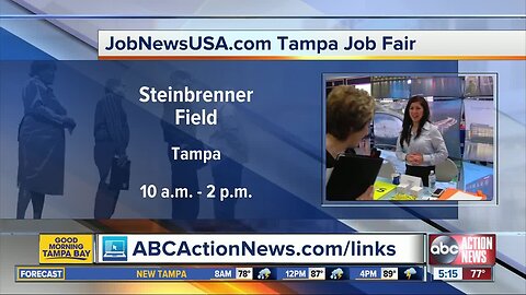 Tampa job fair on Wednesday looks to fill hundreds of openings