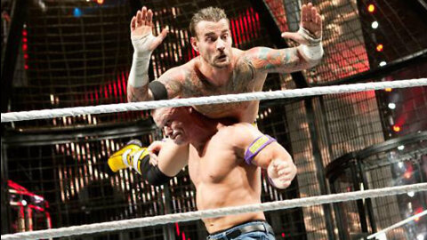 WWE Championship #1 Contender Match Elimination Chamber 2011 Highlights