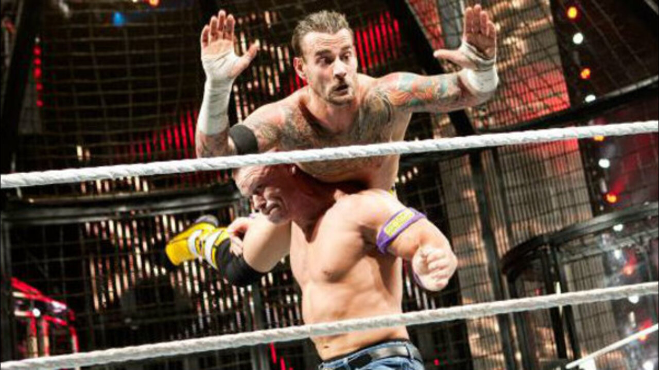 WWE Championship #1 Contender Match Elimination Chamber 2011 Highlights