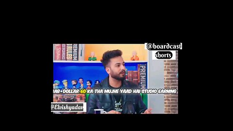 Broadcasting with #elvishyadav#syustumm#like#follow