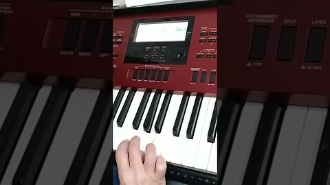 Rude Cruz no teclado Casio CTK 6250