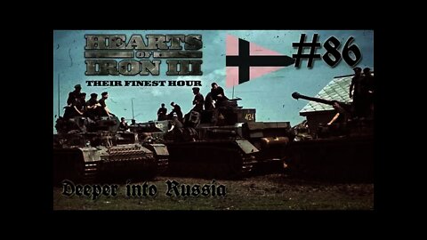 Hearts of Iron 3: Black ICE 8.6 - 86 (Germany) Deeper into Russia!