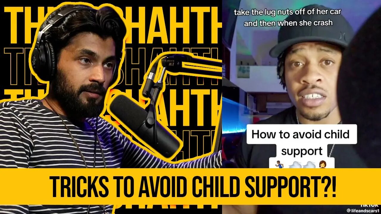 Will @lifeandscars tricks help you get out of paying child support?