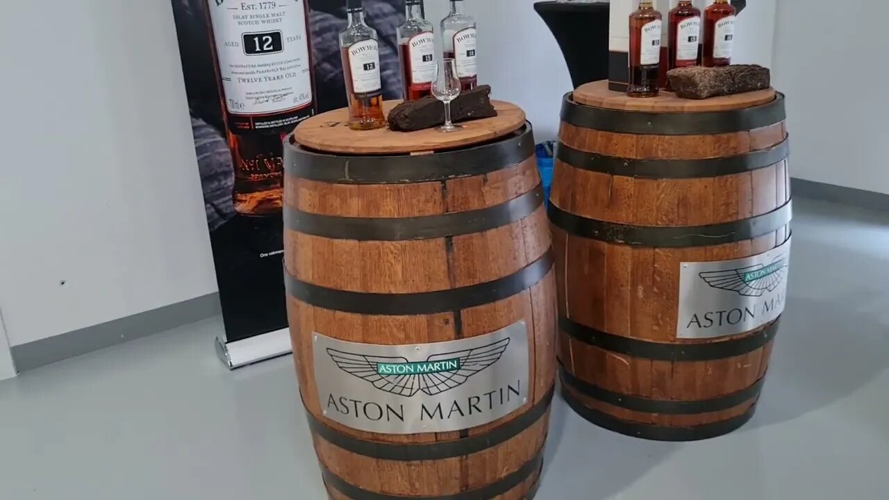 Bowmore Whiskey and ASTON MARTIN ANTWERPEN Opening New Service Center Willebroek