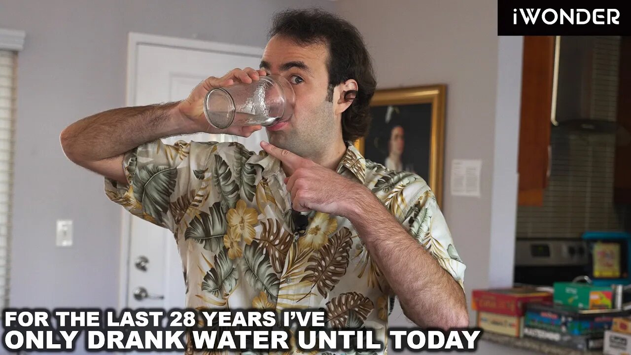 This Man Never Drank Anything But Water For The Past 28 Years