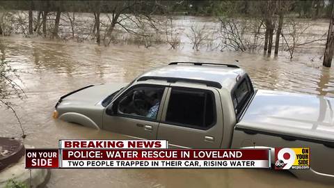 Water rescue in Loveland