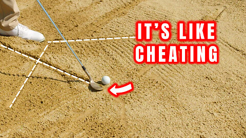 How to hit it HIGH & SOFT out of bunkers! #golf