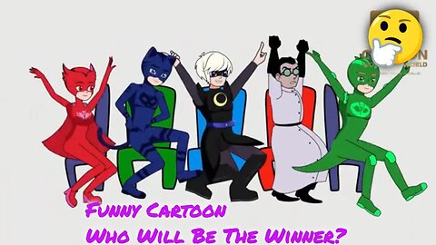 Funny Cartoon - Who Will Be The Winner? - Cartoon World Fun World