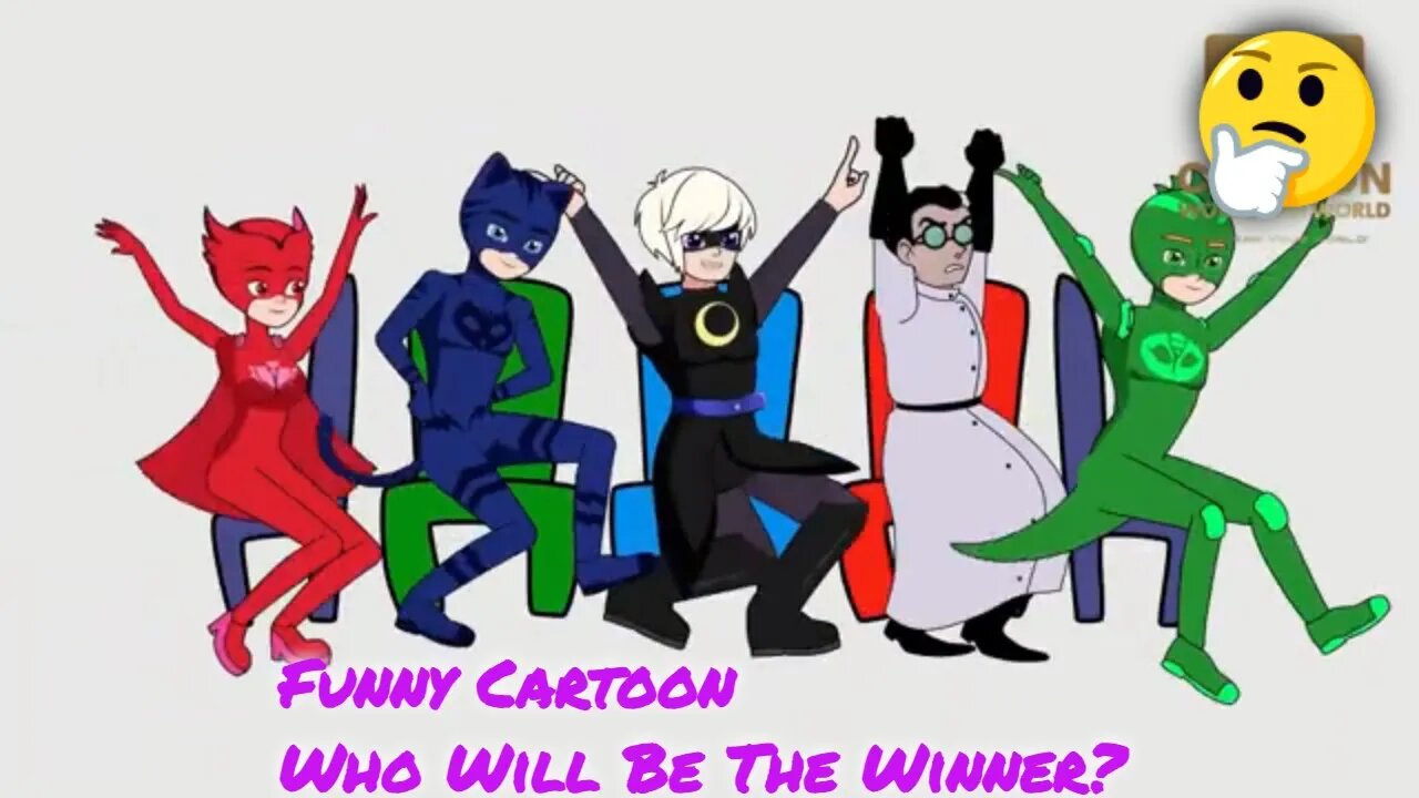 Funny Cartoon - Who Will Be The Winner? - Cartoon World Fun World