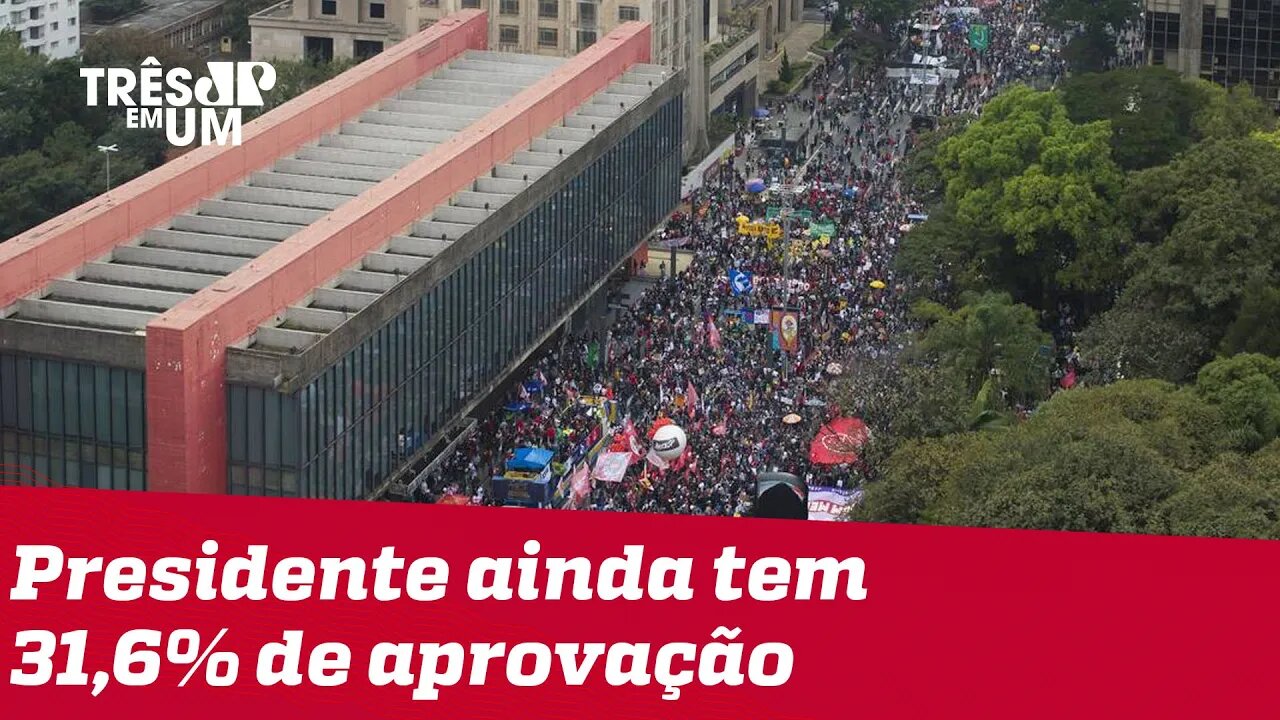 Brasil é marcado por protestos contra Bolsonaro no fim de semana
