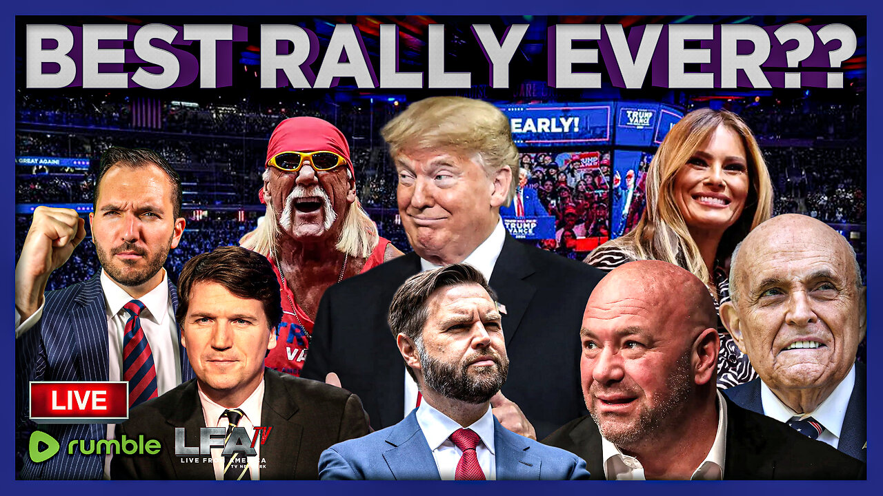 TRUMP MAKES HISTORY AT MSG RALLY! | MIKE CRISPI UNAFRAID 10.28.24 10AM EST