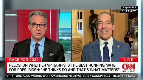 Democrat Rep Jamie Raskin Repeatedly Refuses To Say If Kamala Harris Is Best Choice For Biden's VP