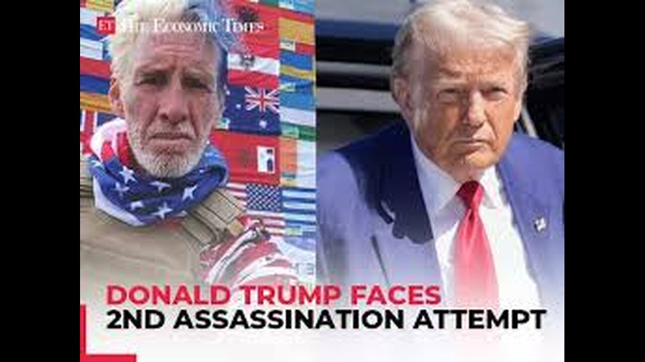🚨 **BREAKING: Donald Trump Survives Second 'Assassination Attempt' — Assailant Nabbed!** 🚨