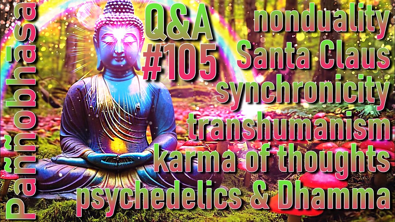 Question & Answer #105: from False Buddhas to Psychedelic Dharma