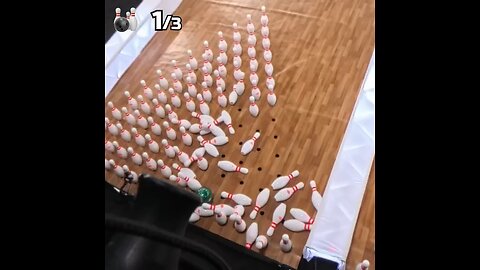 Blind Bowling With 105 Pins 🎳|Mr.Beast